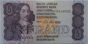 Five Rand
Stals Banknote