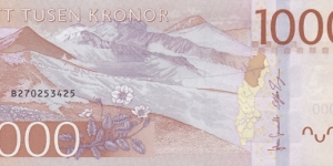 Banknote from Sweden