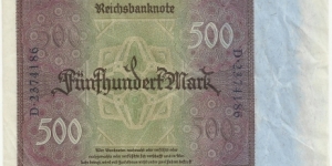 Banknote from Germany