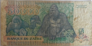 Banknote from Congo