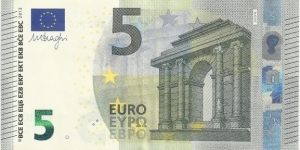 Europa Union 5 Euro 2013 Banknote