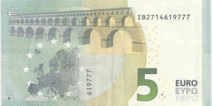 Banknote from Belgium