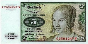 5 Mark Banknote