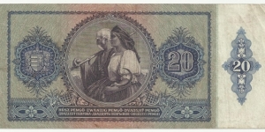 Banknote from Hungary