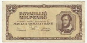 Hungary 1 Million Pengö 1946 Banknote