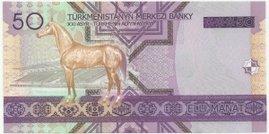 Banknote from Turkmenistan