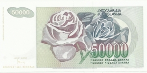 Banknote from Yugoslavia