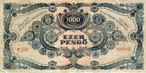 Banknote from Hungary