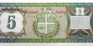 Banknote from Aruba