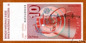 Banknote from Switzerland