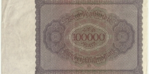 Banknote from Germany