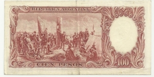 Banknote from Argentina