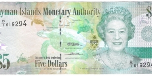 5 Dollars Banknote