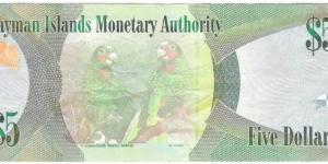 Banknote from Cayman Islands