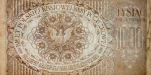 Banknote from Poland