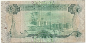 Banknote from Libya