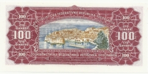 Banknote from Yugoslavia