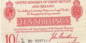 Banknote from United Kingdom