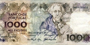 1000 Escudos Banknote