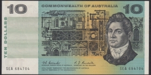 1967 $10 paper note. Coombs / Randall Banknote