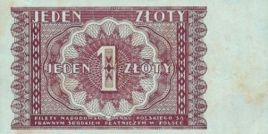 Banknote from Poland