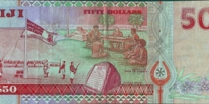 Banknote from Fiji