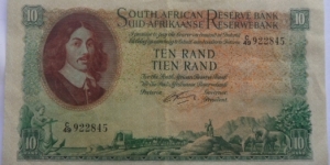 Rissik 10 Rand Banknote