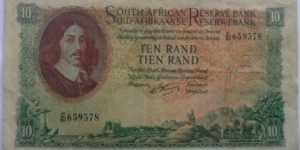 Rissik 10 Rand Banknote