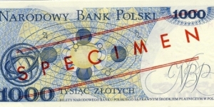 Banknote from Poland