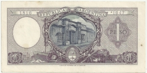 Banknote from Argentina