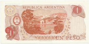 Banknote from Argentina