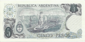 Banknote from Argentina