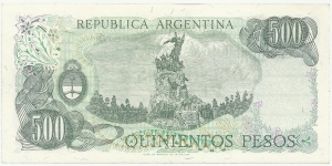 Banknote from Argentina