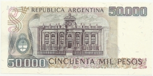 Banknote from Argentina