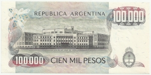 Banknote from Argentina