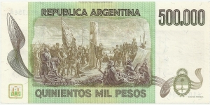 Banknote from Argentina