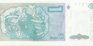 Banknote from Argentina