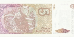 Banknote from Argentina