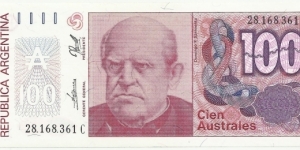 Argentina 100 Australes ND(1985-91) Banknote