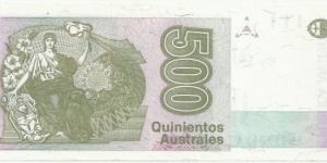 Banknote from Argentina