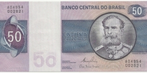 Brasil 50 Cruzeiros ND(1970) Banknote