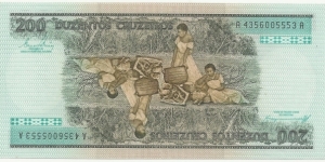 Banknote from Brazil