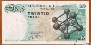 Banknote from Belgium