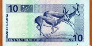 Banknote from Namibia