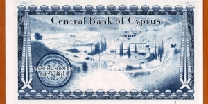 Banknote from Cyprus