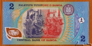 Banknote from Samoa