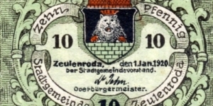 Banknote from Germany