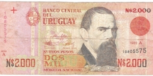 2000 Pesos Banknote