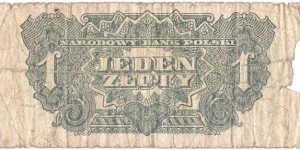 Banknote from Poland