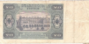 Banknote from Poland